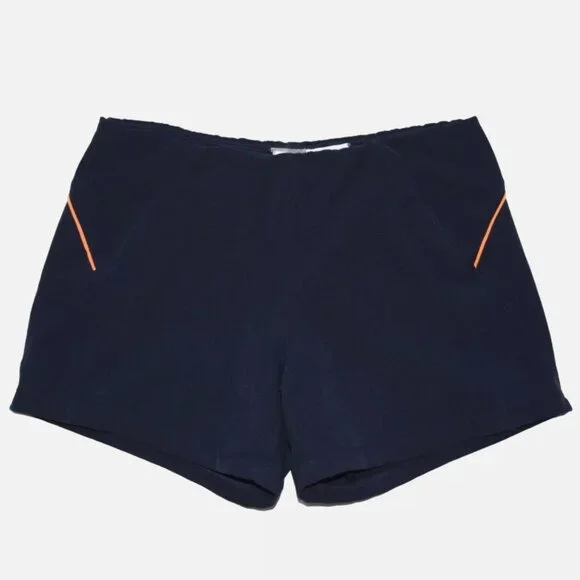 Nike Shorts Nike Dri Fit Blue Elastic Waist Built In Briefs